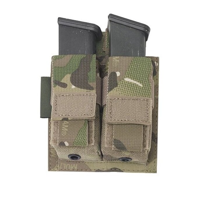 Warrior Assault Systems Double direct Action Pistol Pouch - Multicam