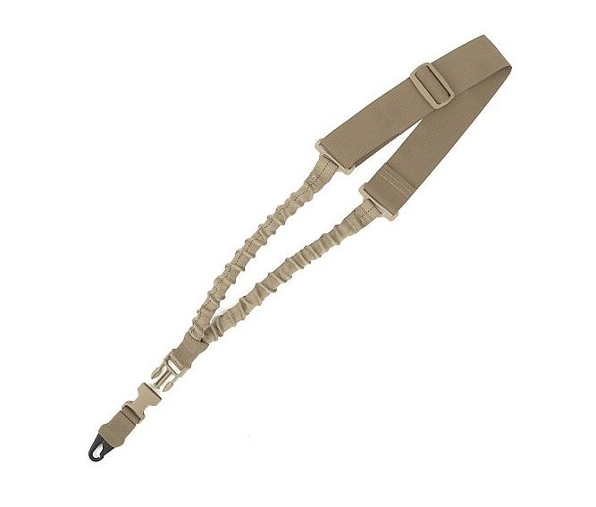 Warrior Assault Systems Single Point Bungee Sling - Coyote/Tan