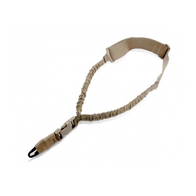 Warrior Assault Systems Single Point Bungee Sling - Coyote/Tan