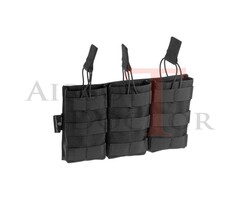 Invader Gear 5.56 Triple Direct Action Mag Pouch - Black