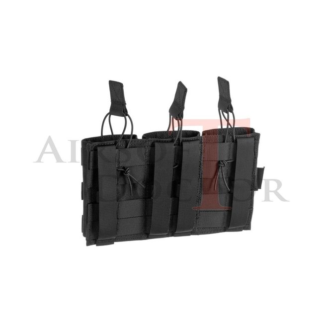 Invader Gear 5.56 Triple Direct Action Mag Pouch - Black