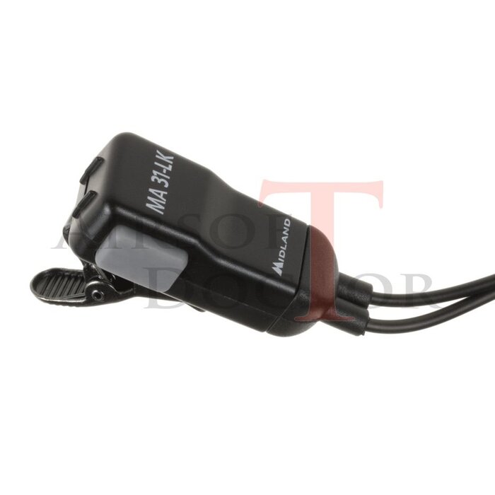 Midland MA 31 LK Security Headset Kenwood Connector
