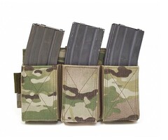 Warrior Assault Systems Triple Elastic Mag Pouch - Multicam