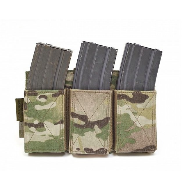 Warrior Assault Systems Triple Elastic Mag Pouch - Multicam