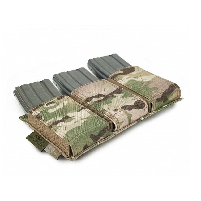 Warrior Assault Systems Triple Elastic Mag Pouch - Multicam