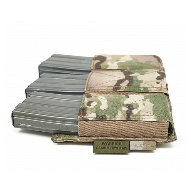 Warrior Assault Systems Triple Elastic Mag Pouch - Multicam