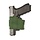 Universal Pistol Holster LEFT - OD