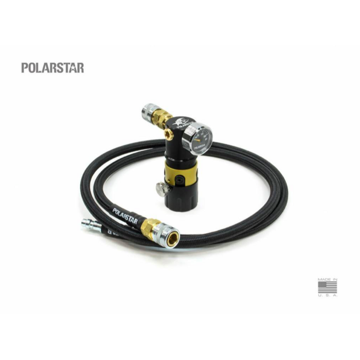 Polarstar MRS Air Rig with Braided Air Line - 42" - Black