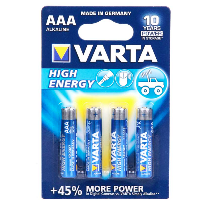 Varta AAA Batterij - Alkaline