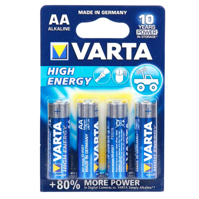 Varta AA Batterij - Alkaline