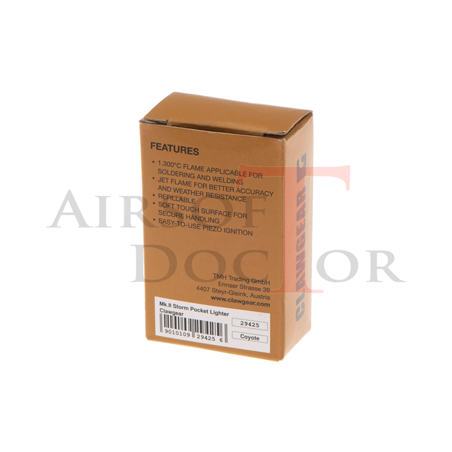 Claw Gear Mk.II Storm Pocket Lighter - Coyote