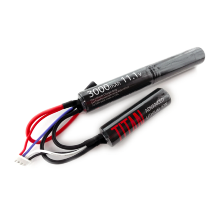 Titan Power 11.1v 3000mAh Nunchuck - Deans