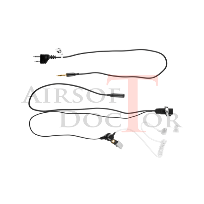 Z-Tactical FBI Style Acoustic Headset Midland Connector