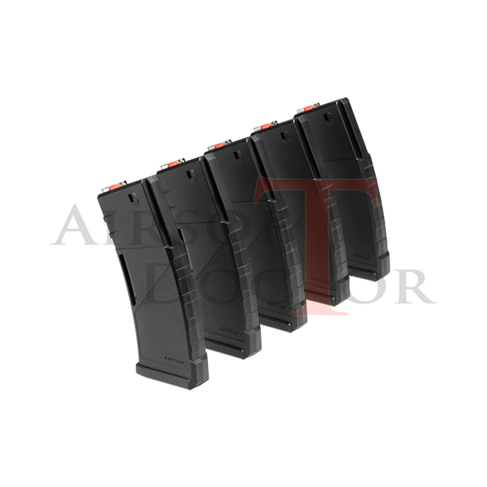 Krytac Magazine M4 Midcap 150rds 5-pack - Black