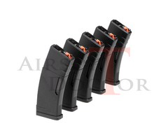 Krytac Magazine M4 Midcap 150rds 5-pack - Black