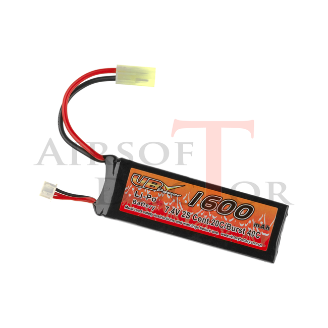 VB Power 7.4V 1600mAh 20C Mini Type