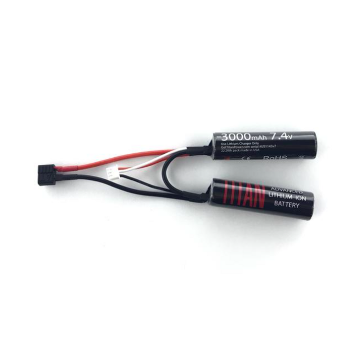 Titan Power 7.4v 3000mAh Nunchuck - Deans