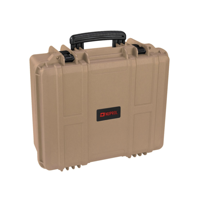 Nuprol Medium Equipment Hard Case - Tan