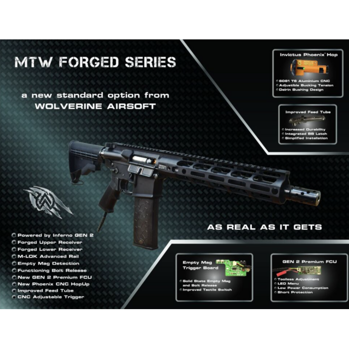 Wolverine MTW  "Forged" Series - 10.3"