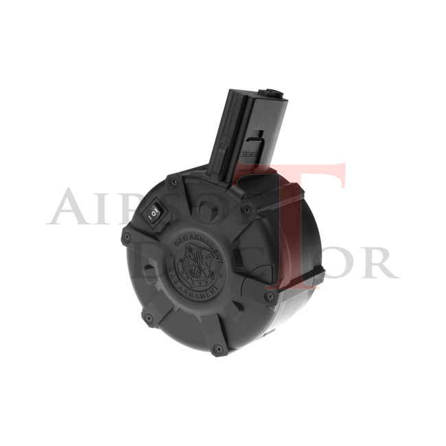 G&G Drummag M4 Auto-Winding - 2300rds (Battery Incl.)