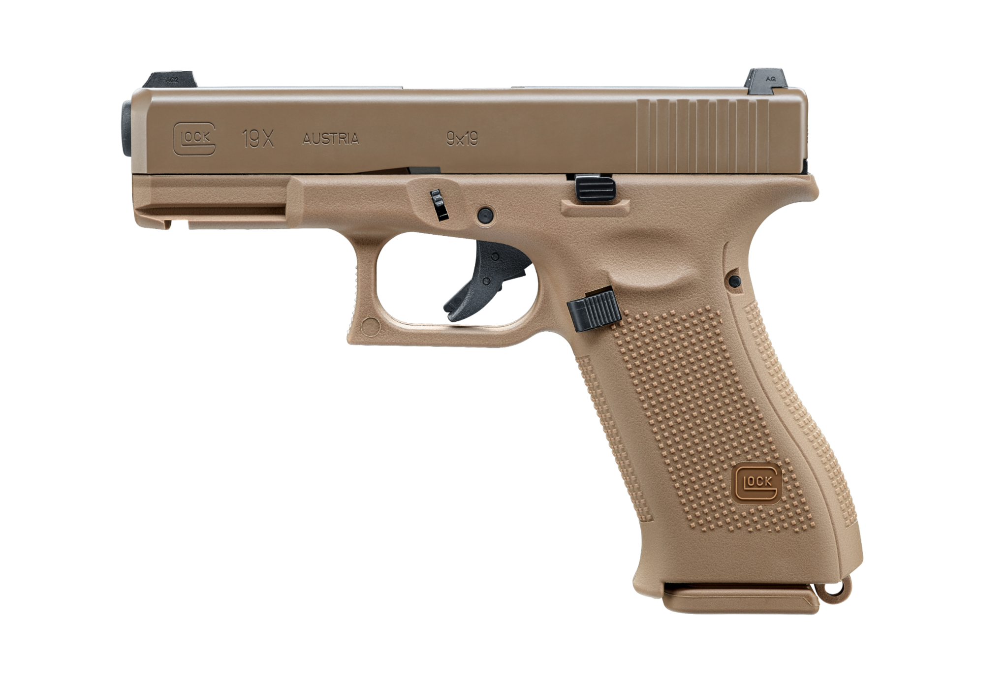 Glock 19X Metal Version GBB Tan Airsoft Doctor BV