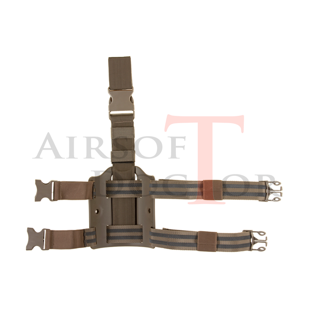 Amomax Drop Leg Platform - Tan