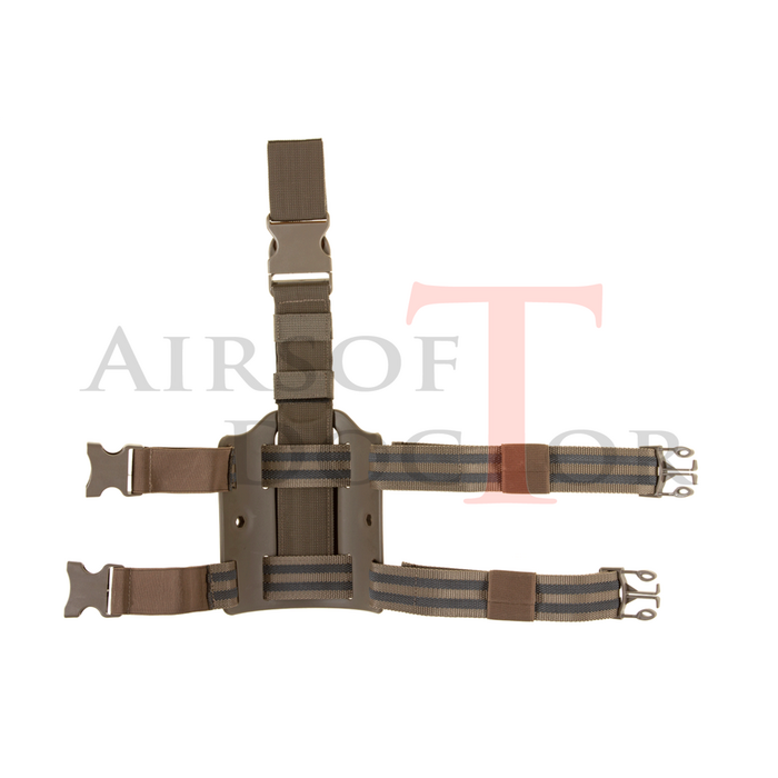 Amomax Drop Leg Platform - Tan