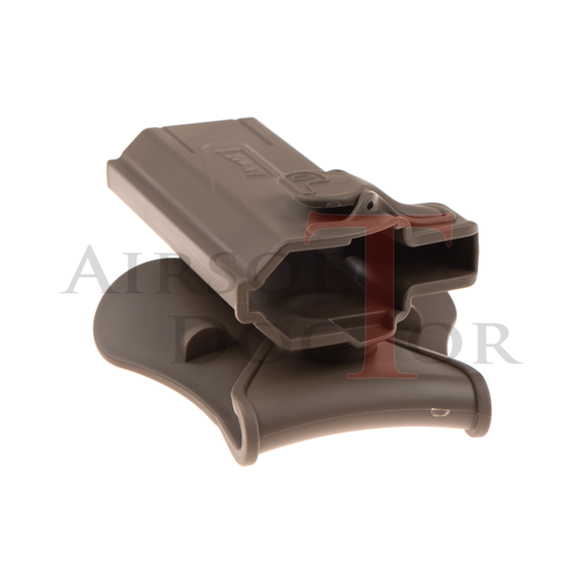 Amomax Paddle Holster for WE / KJW / TM Hi-Capa - Tan