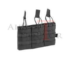 Invader Gear 5.56 Triple Direct Action Mag Pouch - Wolf Grey