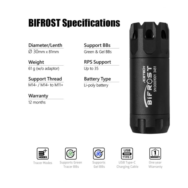 Acetech Bifrost Tracer Unit