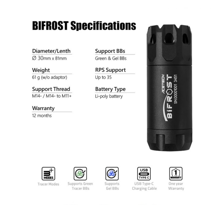 Acetech Bifrost Tracer Unit