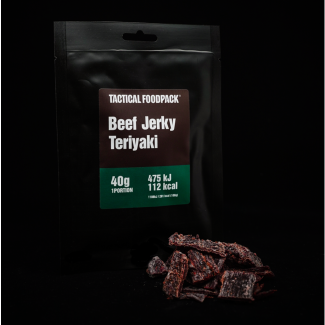 Tactical Foodpack Beef Jerky Teriyaki (40g)