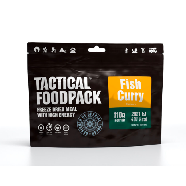 Tactical Foodpack Fish Curry and Rice (110g)