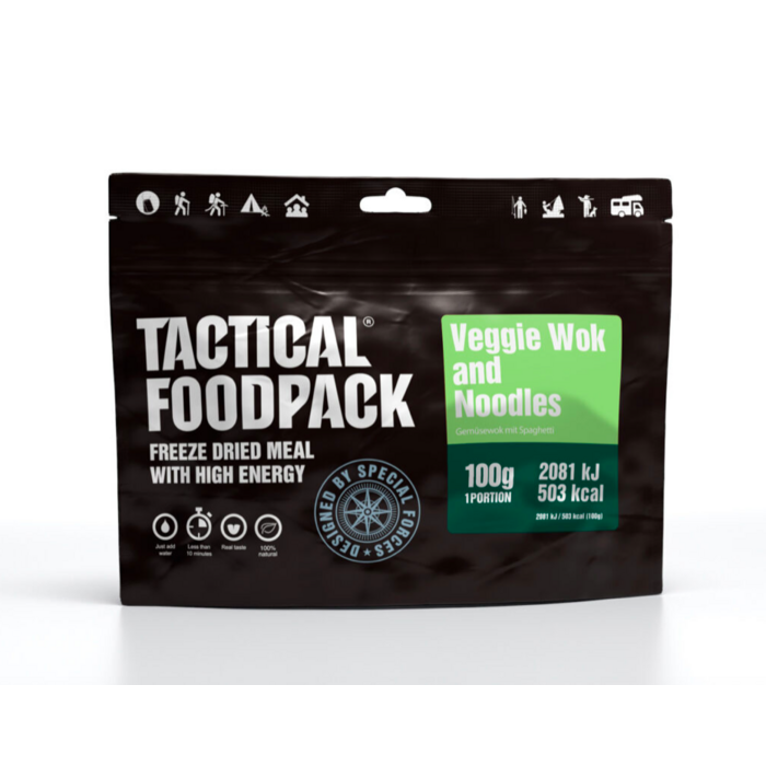 Tactical Foodpack Veggie Wok and Noodles (100g)