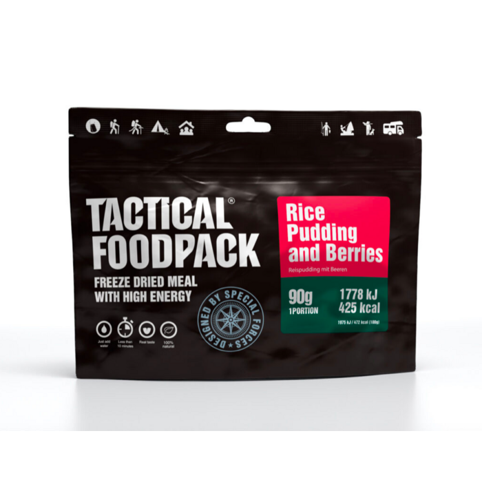 Tactical Foodpack Rice Pudding & Berries (90g)