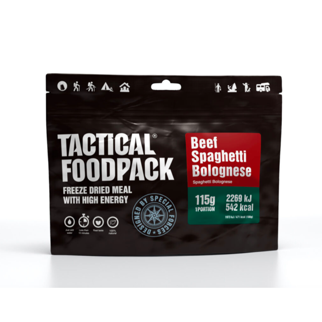 Tactical Foodpack Beef Spaghetti Bolognese (115g)