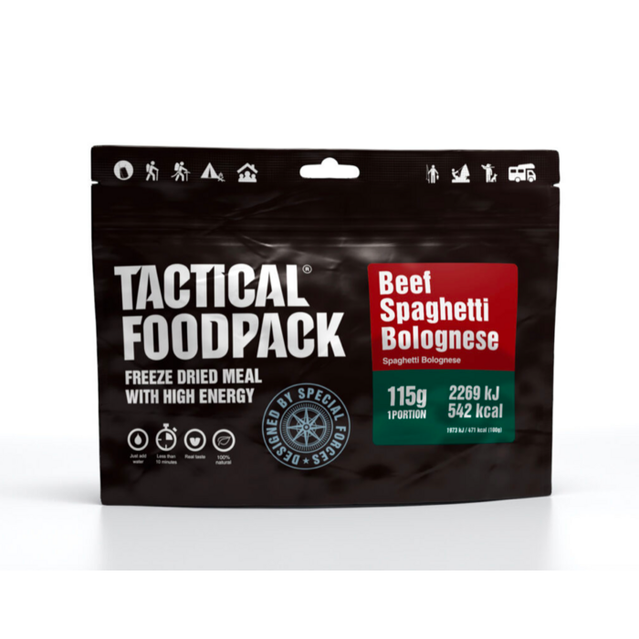 Tactical Foodpack Beef Spaghetti Bolognese (115g)