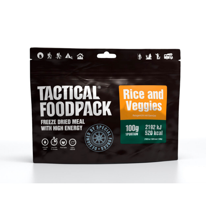 Tactical Foodpack Rice and Veggies (100g)