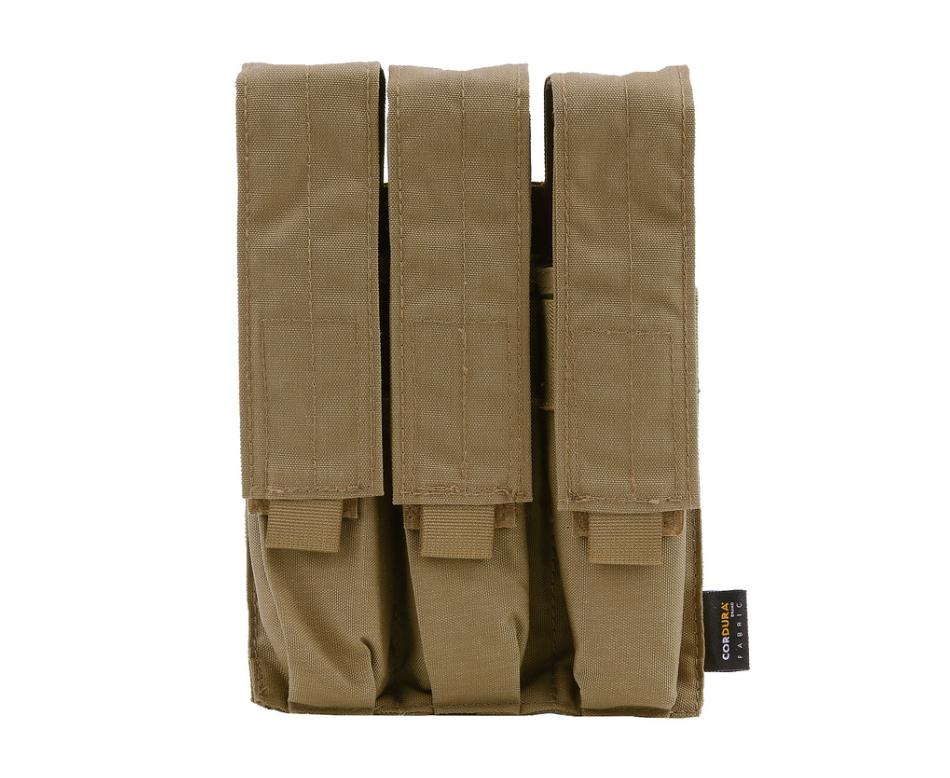 Triple magazine pouch Tan KRISS VECTOR HK MP7 Airsoft Doctor BV