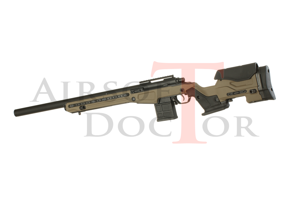 Action Army AAC T10 Bolt Action Sniper Rifle - Tan