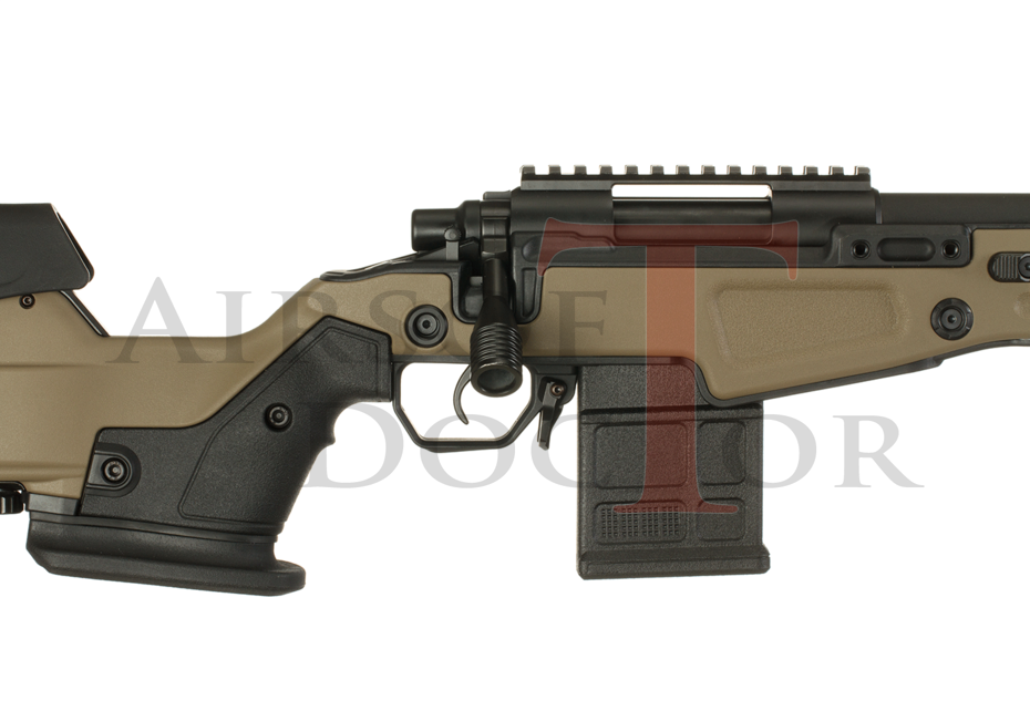 Action Army AAC T10 Bolt Action Sniper Rifle - Tan