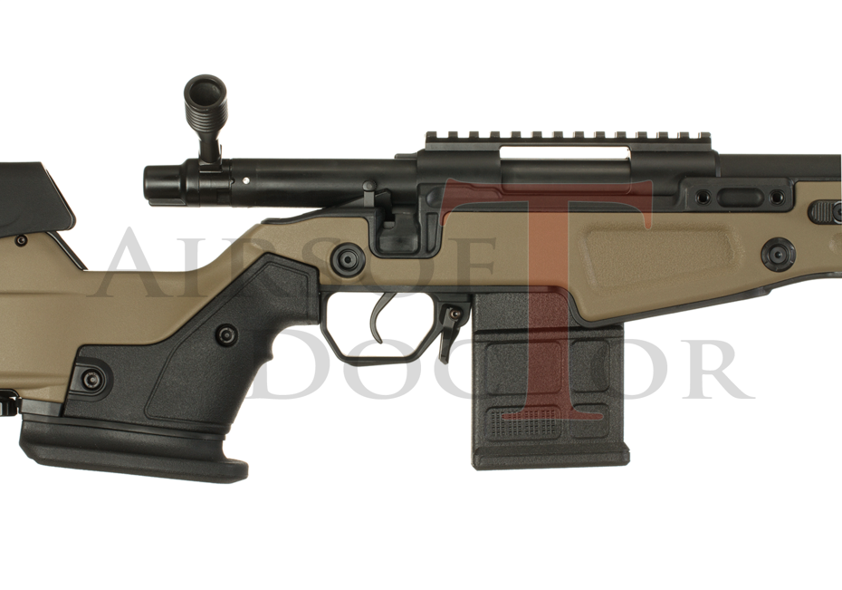 Action Army AAC T10 Bolt Action Sniper Rifle - Tan