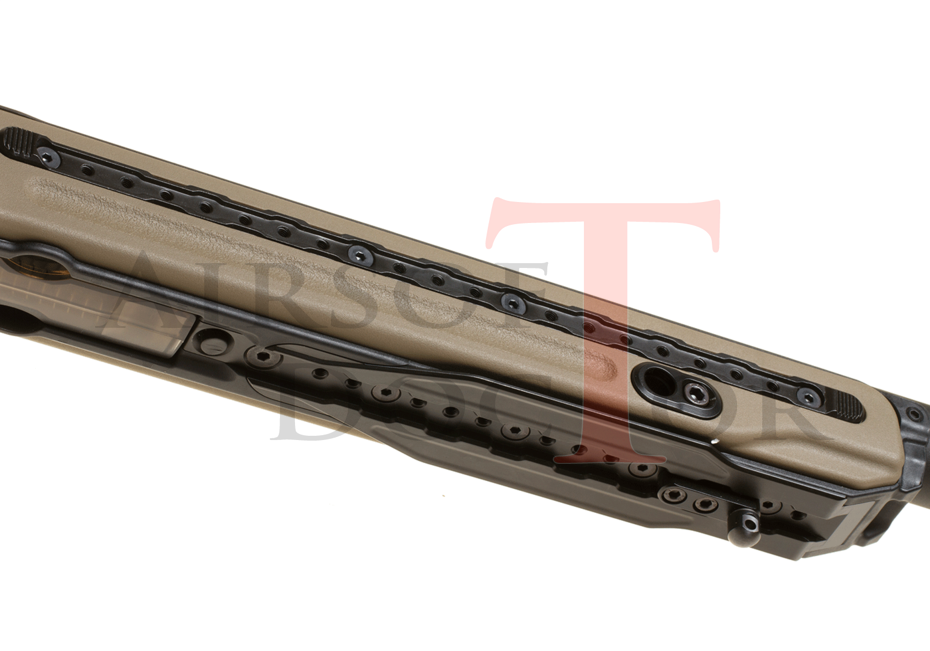 Action Army AAC T10 Bolt Action Sniper Rifle - Tan