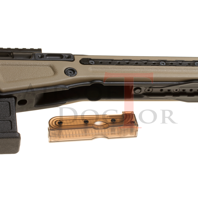 Action Army AAC T10 Bolt Action Sniper Rifle - Tan