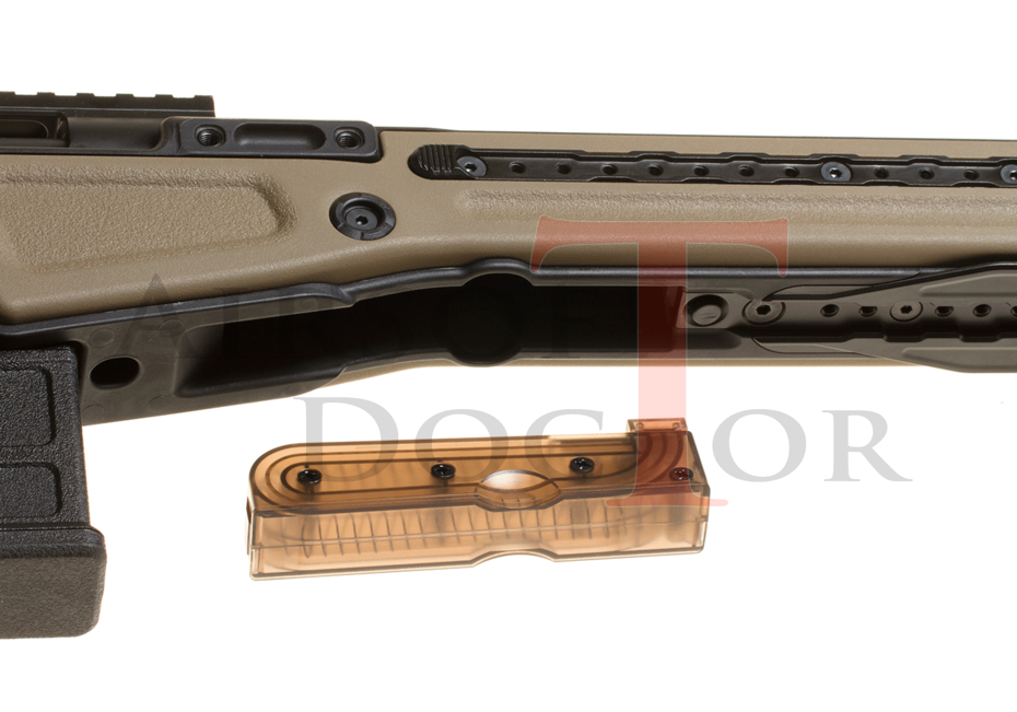 Action Army AAC T10 Bolt Action Sniper Rifle - Tan