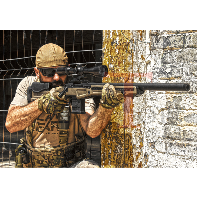 Action Army AAC T10 Bolt Action Sniper Rifle - Tan