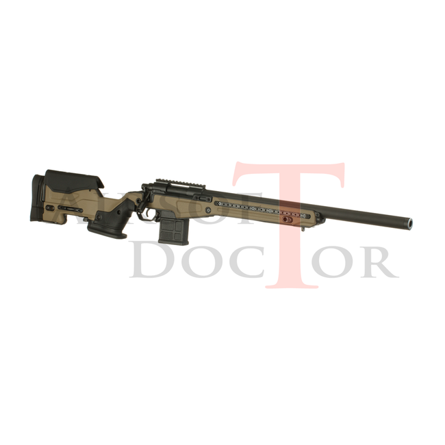 Action Army AAC T10 Bolt Action Sniper Rifle - Tan