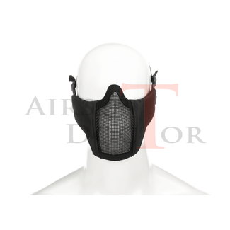 Invader Gear Mk.II Steel Half Face Mask - Black
