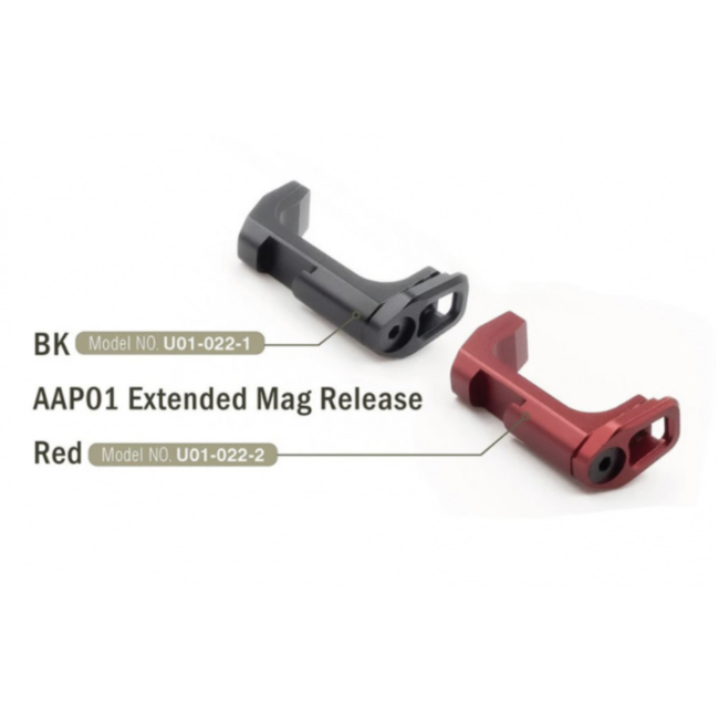 Action Army AAP01 Extended Mag Release - Red