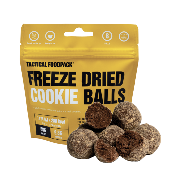 Tactical Foodpack Freeze-Dried Cookie Balls (68g)